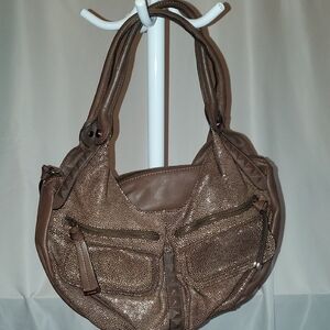 B. Makowsky Brown Leatger Women's Handbag